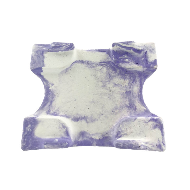 Porte savon "Mura" teinté lavande 